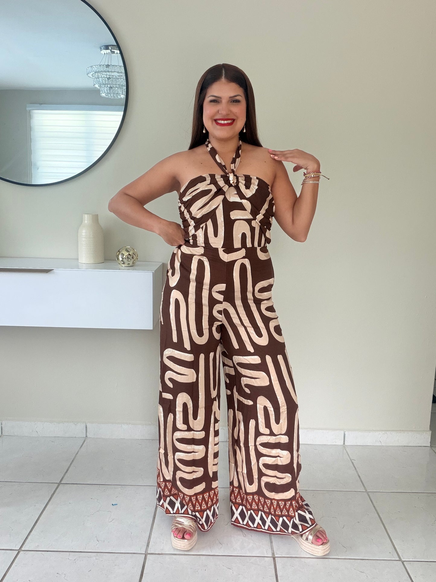 ✨ Mocha Breeze Jumpsuit