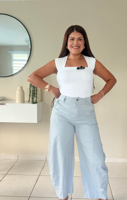 Sky Barrel Pants
