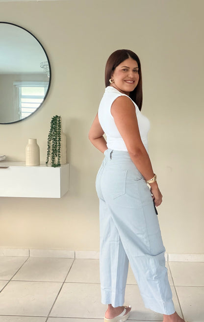 Sky Barrel Pants