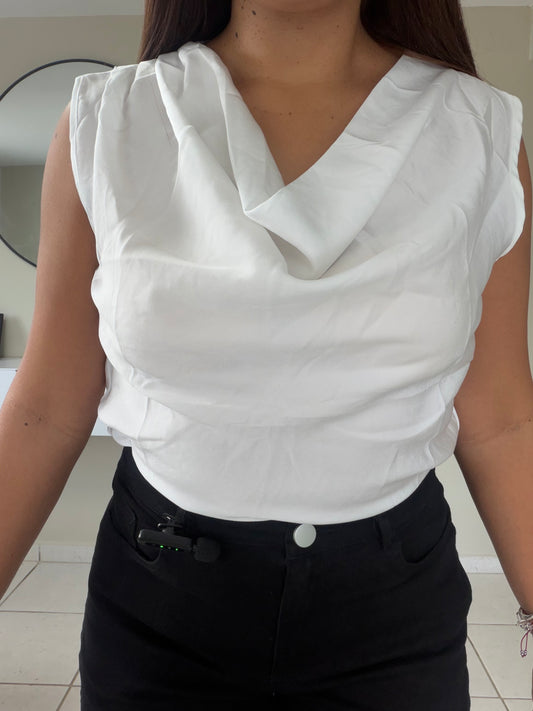 Pearl Satin Top
