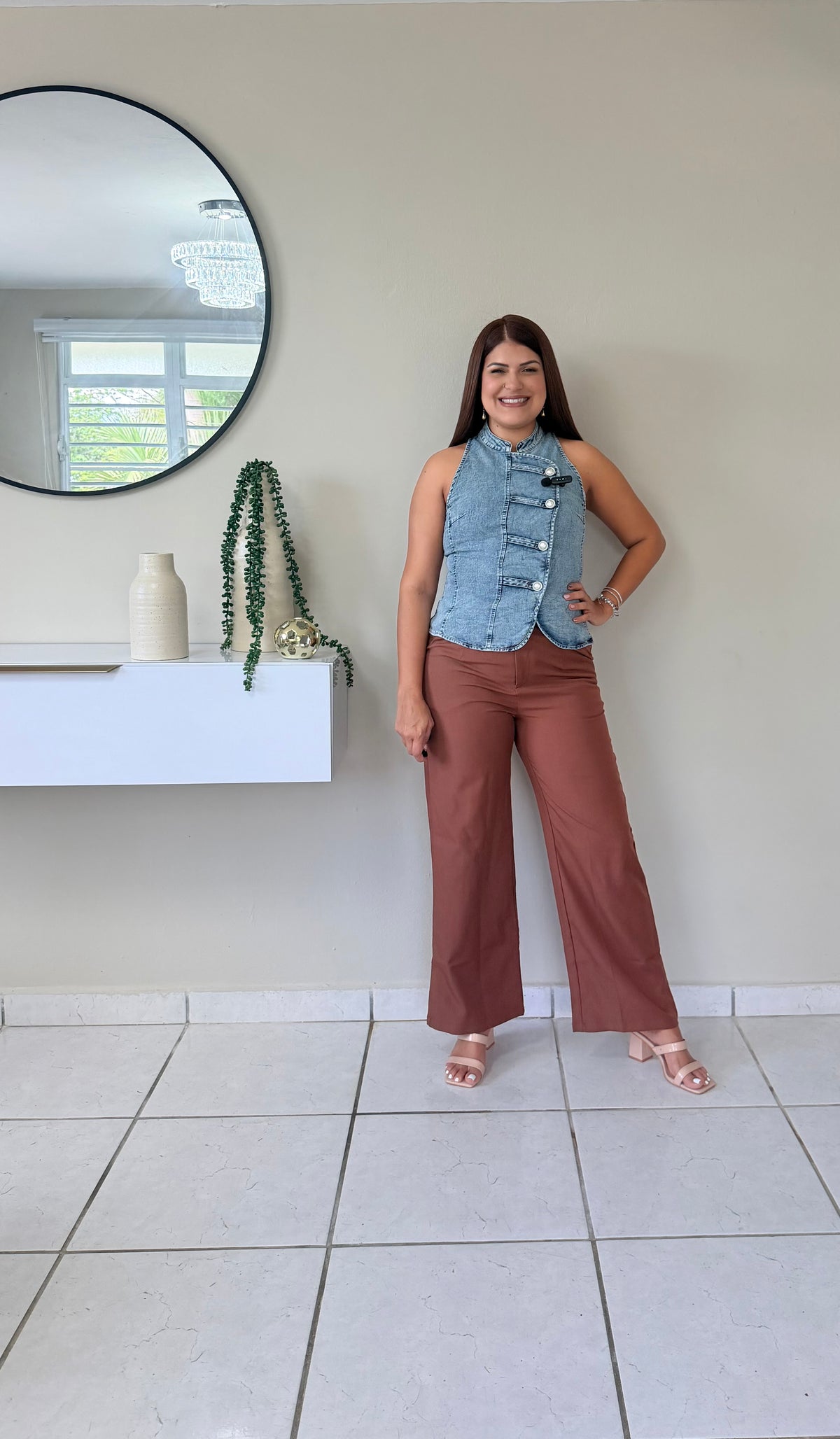 Mocha Wide Leg pants