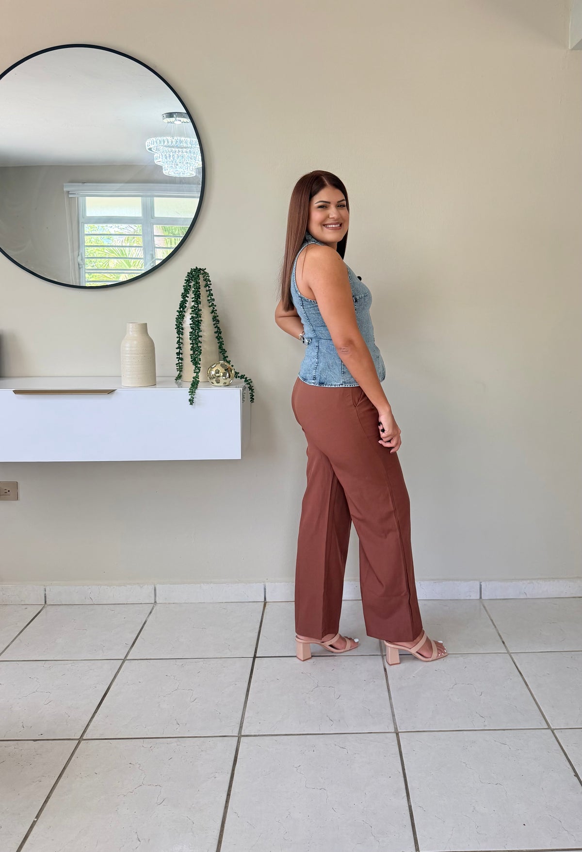 Mocha Wide Leg pants