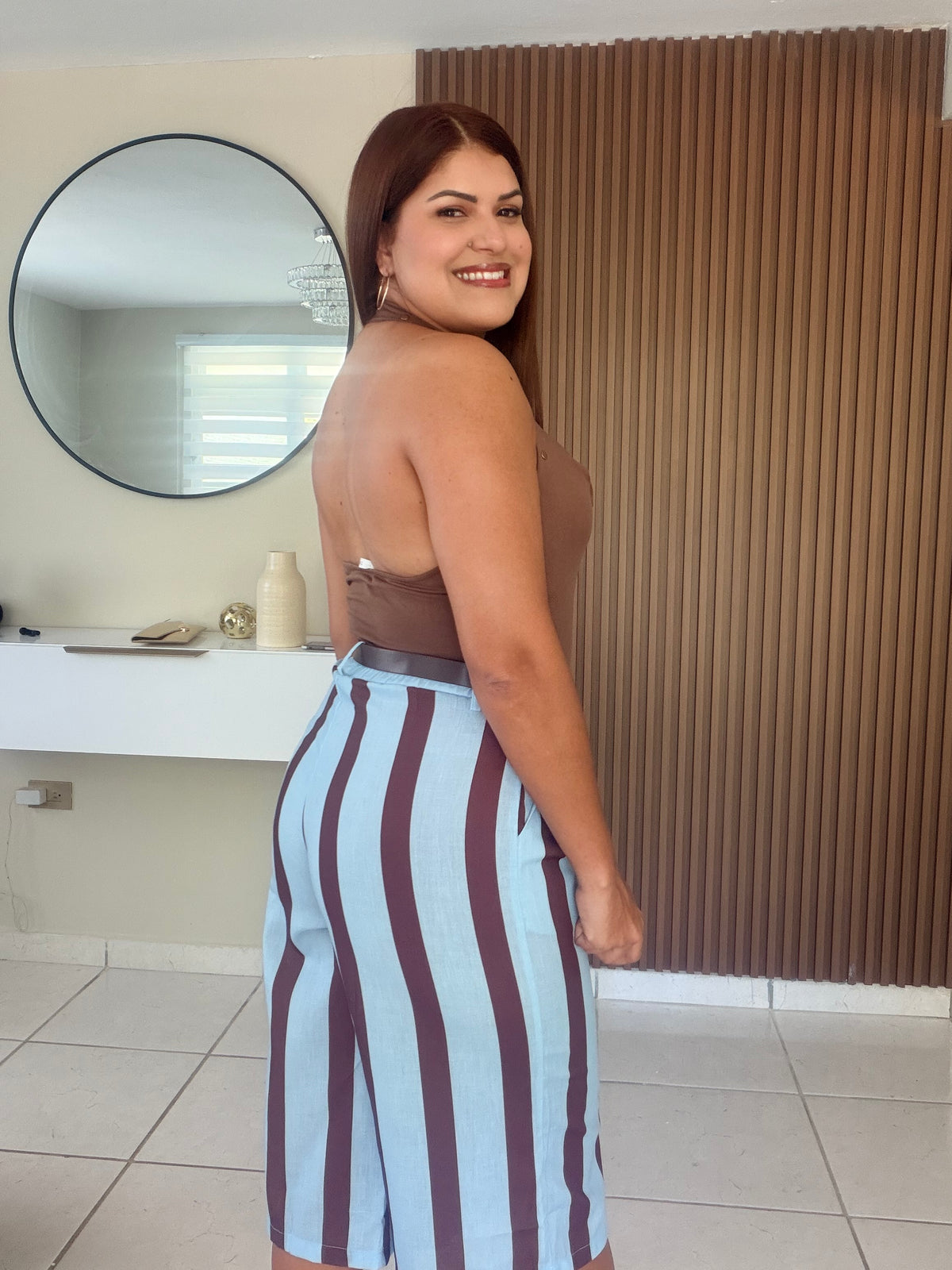 Two Tone Chic Bermuda