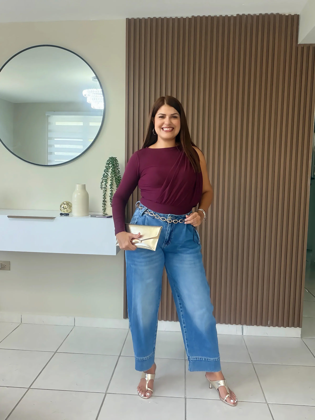 Plum Elegance Jumpsuit