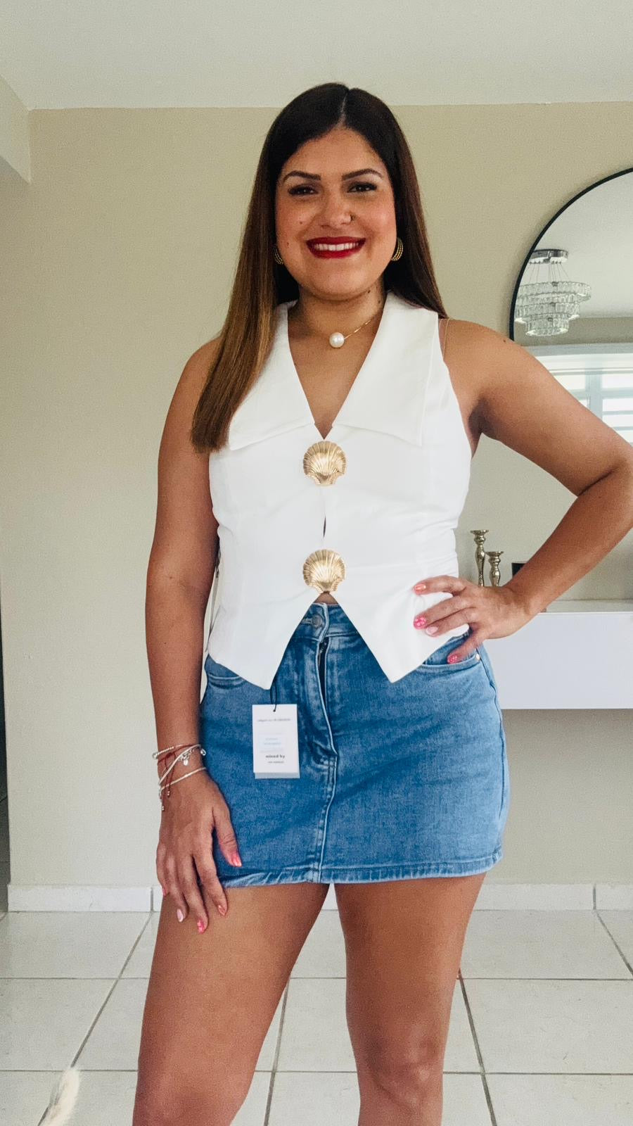 White blouse
